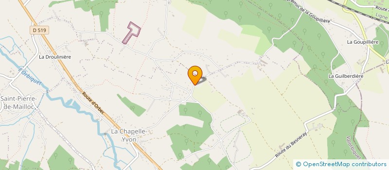 localisation de l'entreprise GAEC FARDOUET à VALORBIQUET