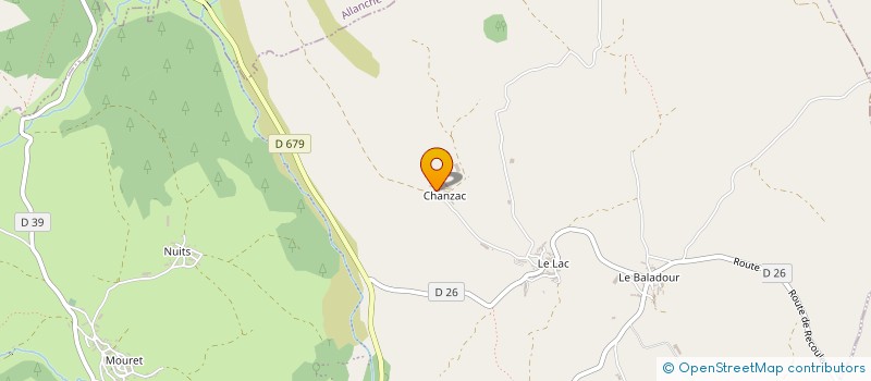 localisation de l'entreprise GAEC FARRADECHE à NEUSSARGUES EN PINATELLE