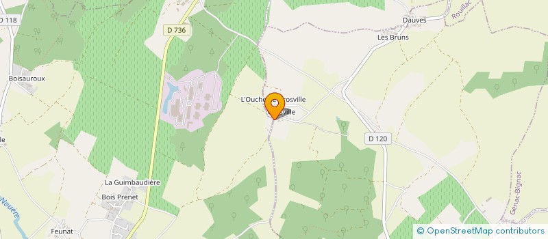 localisation de l'entreprise GAEC FAUCONNET à SAINT-CYBARDEAUX