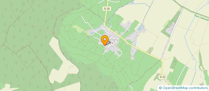 localisation de l'entreprise GAEC FENEUIL COPPEE à CHAMERY