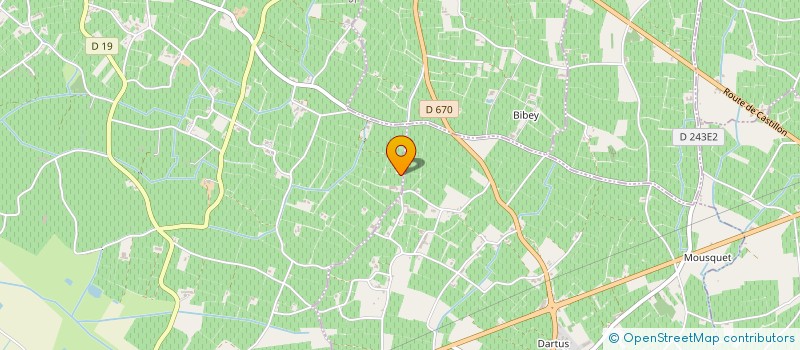 localisation de l'entreprise GAEC FERME BAILLARGE  SAINT-SULPICE-DE-FALEYRENS