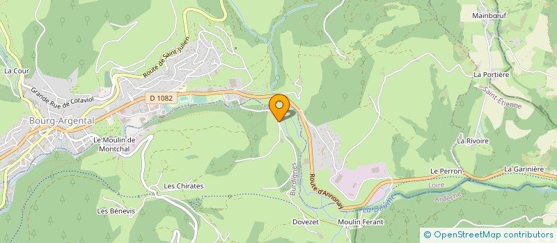 localisation de l'entreprise GAEC FERME DE DOVEZET à BURDIGNES