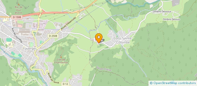 localisation de l'entreprise GAEC FERME DE GRANGE NEUVE  VAL DE CHAISE