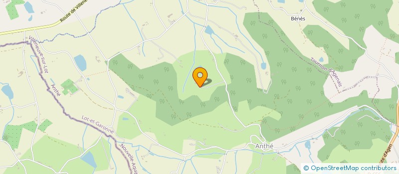 localisation de l'entreprise GAEC FERME DES GREZELLES  ANTHE