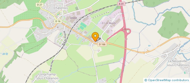 localisation de l'entreprise GAEC FERME DES LOUVIERES à CHATENOIS
