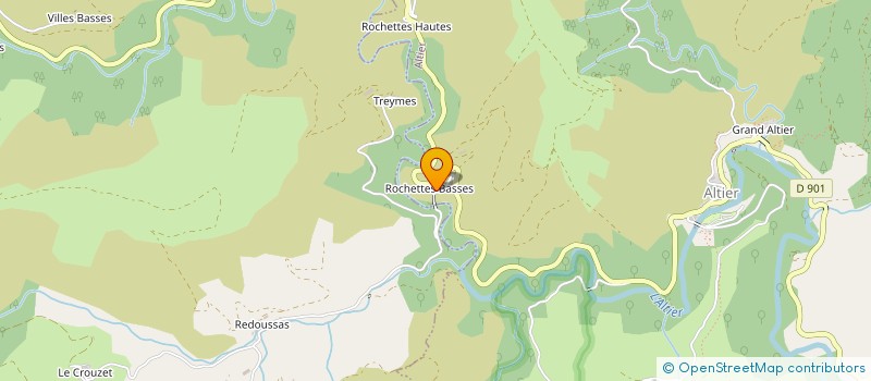 localisation de l'entreprise GAEC FERME DES MOULINS  ALTIER