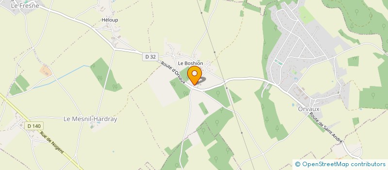 localisation de l'entreprise GAEC FERME DES PATURES à LE VAL-DORE