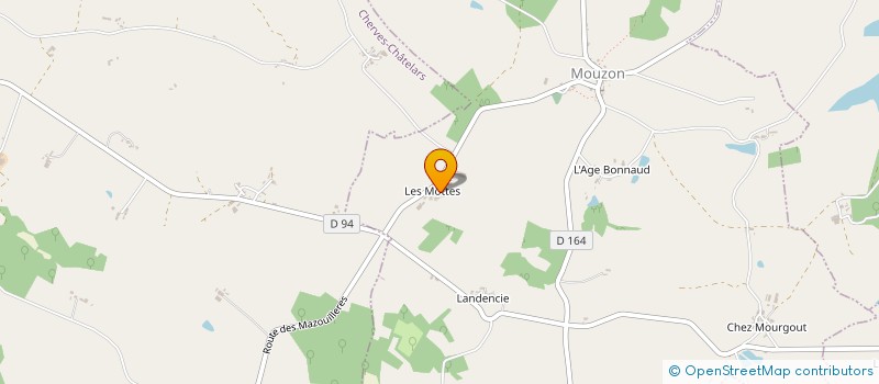 localisation de l'entreprise GAEC FIACRE-DUCHADEAU à MOUZON