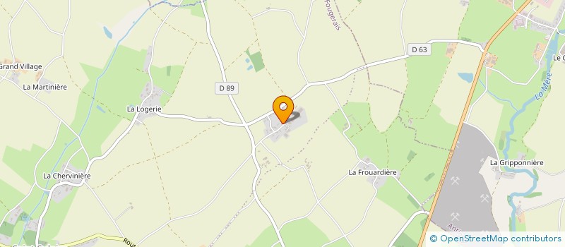 localisation de l'entreprise GAEC FICHET à RIVES-DU-FOUGERAIS