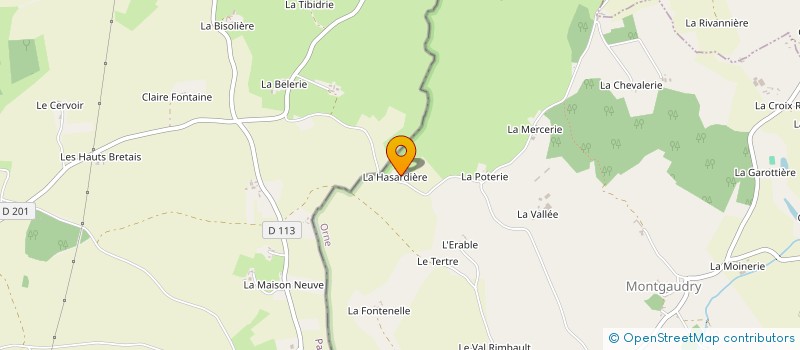 localisation de l'entreprise GAEC FILLIEUL à MONTGAUDRY