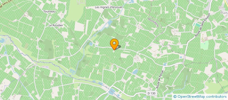 localisation de l'entreprise GAEC  FILS DE REMY FRESSINEAU à MONTAGNE