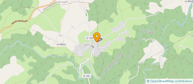localisation de l'entreprise GAEC FONTON à MERLE-LEIGNEC