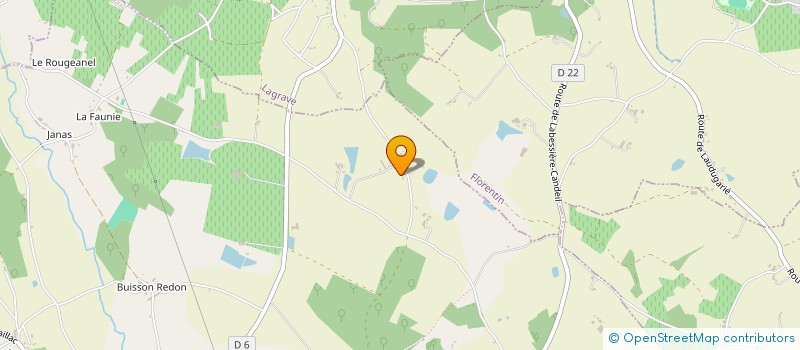 localisation de l'entreprise GAEC FONTROUGE  CADALEN