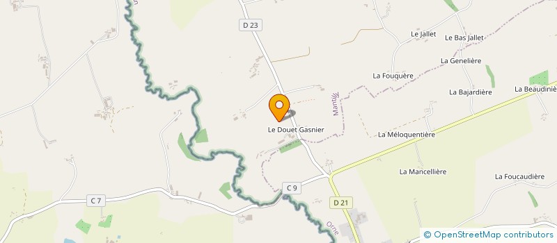 localisation de l'entreprise GAEC FOURMOND - LEMORTON à MANTILLY