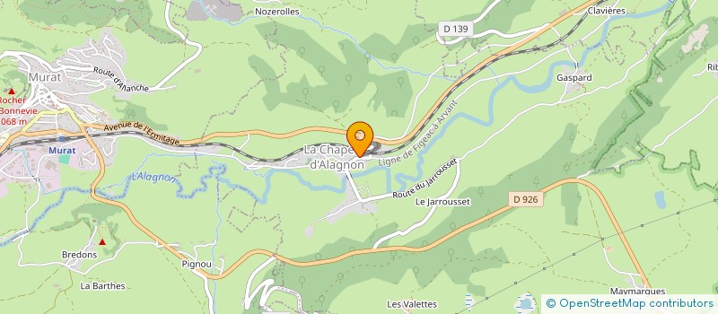 localisation de l'entreprise GAEC FOURNAL à DIENNE
