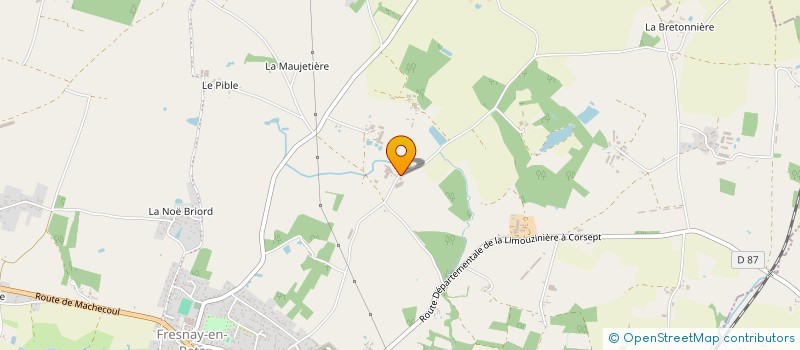 localisation de l'entreprise GAEC FRES-LAIT à VILLENEUVE-EN-RETZ