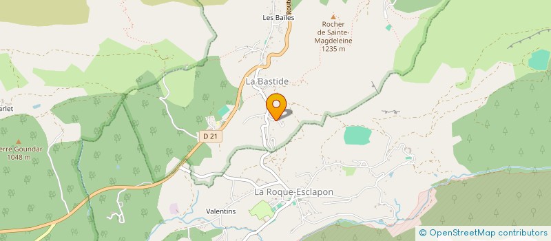 localisation de l'entreprise GAEC FROMAGERIE DES BELUGUES à LA BASTIDE