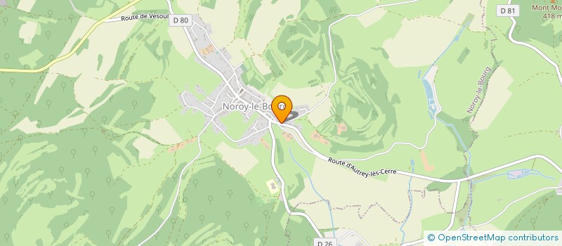 localisation de l'entreprise GAEC GAINNET à NOROY-LE-BOURG