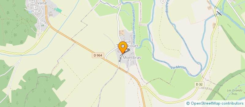 localisation de l'entreprise GAEC GALAXIE  TAILLANCOURT