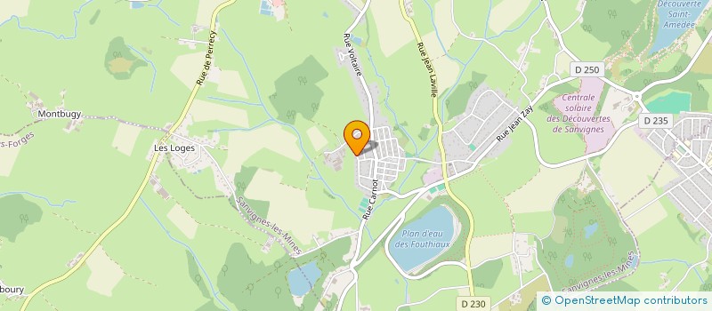 localisation de l'entreprise GAEC GARCIA GERMAIN  SANVIGNES-LES-MINES