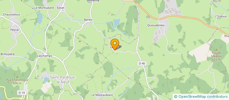 localisation de l'entreprise GAEC GASNE  NEOUX