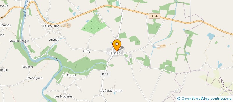 localisation de l'entreprise GAEC GASPARD à VAL-D'OIRE-ET-GARTEMPE