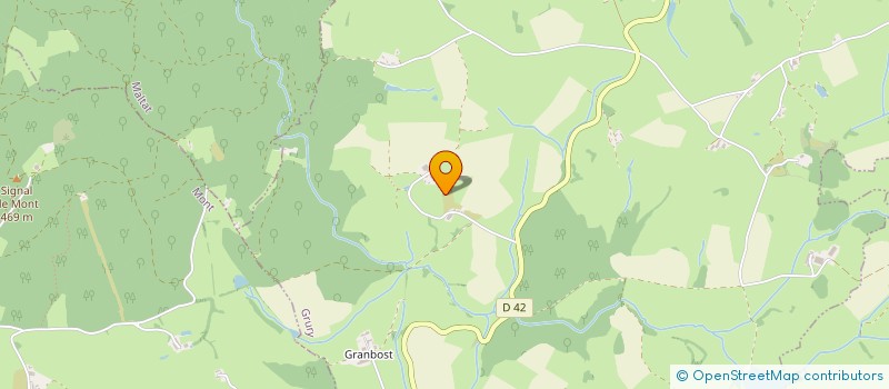 localisation de l'entreprise GAEC GAURON S ET F  GRURY