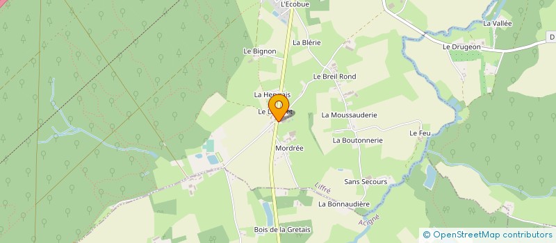 localisation de l'entreprise GAEC GAUTIER à LIFFRE