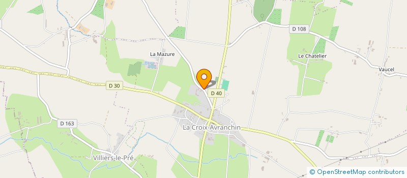 localisation de l'entreprise GAEC GAUTIER  SAINT-LAURENT-DE-TERREGATTE