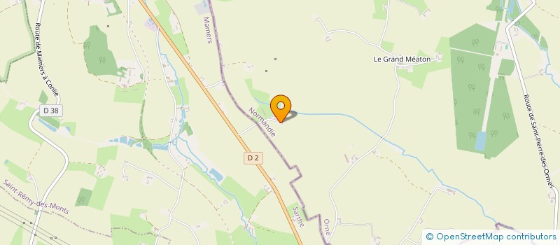 localisation de l'entreprise GAEC GAUTRET DENIS ET VALERIE à ORIGNY-LE-ROUX
