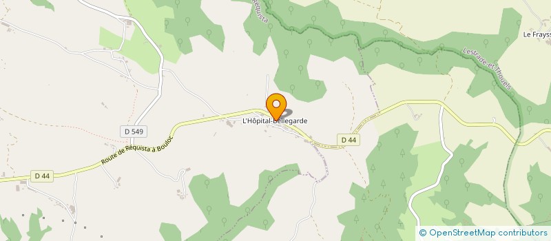 localisation de l'entreprise GAEC GAUZY  REQUISTA