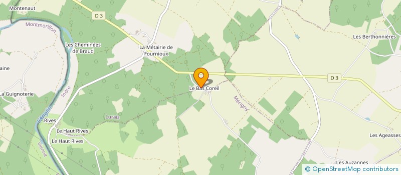 localisation de l'entreprise GAEC GAV'EN BRENNE à MERIGNY