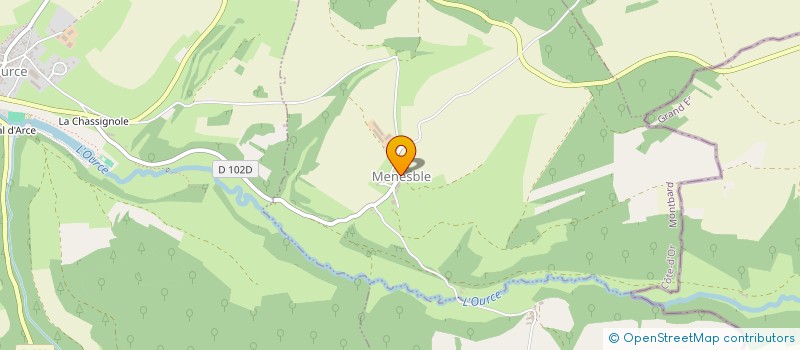 localisation de l'entreprise GAEC GEOFFROY  BURE-LES-TEMPLIERS