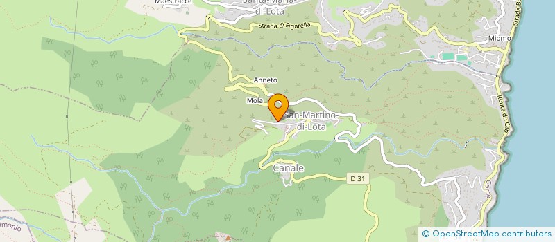 localisation de l'entreprise GAEC GHELARDINI à SAN-MARTINO-DI-LOTA