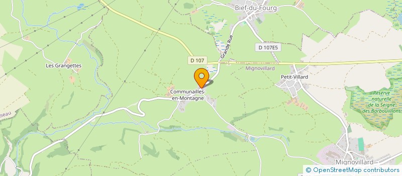 localisation de l'entreprise GAEC GIGON DES COMBES A ROZ à MOURNANS-CHARBONNY