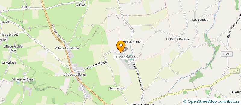 localisation de l'entreprise GAEC GIRARD à LA VENDELEE