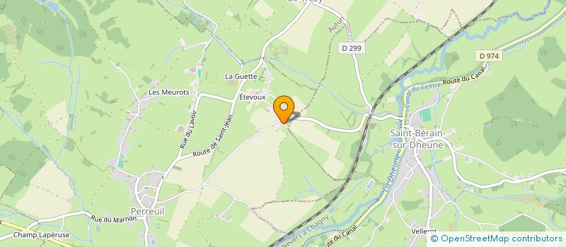 localisation de l'entreprise GAEC GIRARD MICHEL ET JEAN-PIERRE  PERREUIL