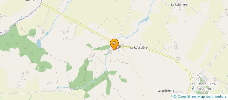 localisation de l'entreprise GAEC GODET RETAILLEAU à SEVREMONT