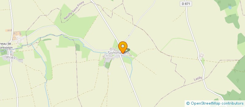 localisation de l'entreprise GAEC GOJARD  SOMMELANS