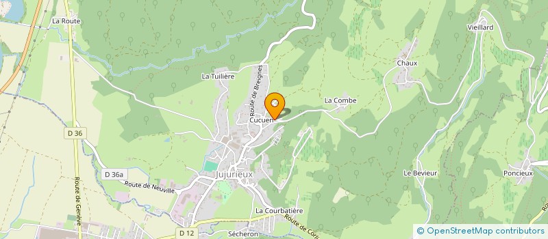 localisation de l'entreprise GAEC GOJON ET FILS à BOYEUX-SAINT-JEROME