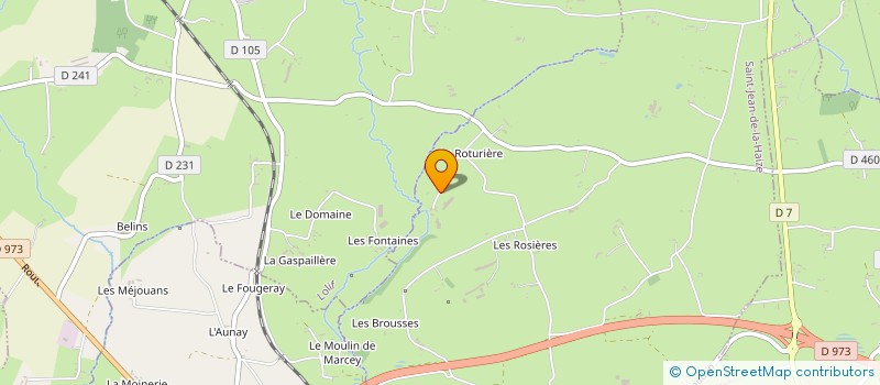 localisation de l'entreprise GAEC GOMBERT à SAINT-JEAN-DE-LA-HAIZE