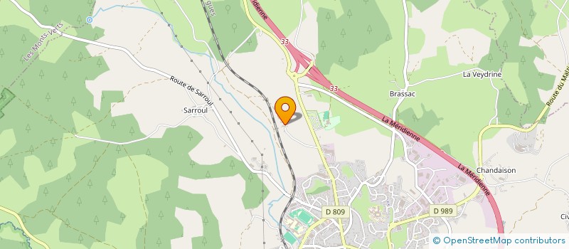 localisation de l'entreprise GAEC GONTHIER à ST CHELY D APCHER