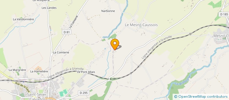 localisation de l'entreprise GAEC GOSSELIN  NOUES DE SIENNE