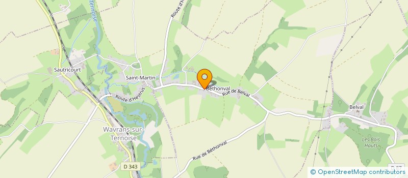 localisation de l'entreprise GAEC GOURDIN  HUMERUILLE