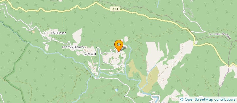 localisation de l'entreprise GAEC GRAINE  SAINT-MARTIN-DE-BOUBAUX