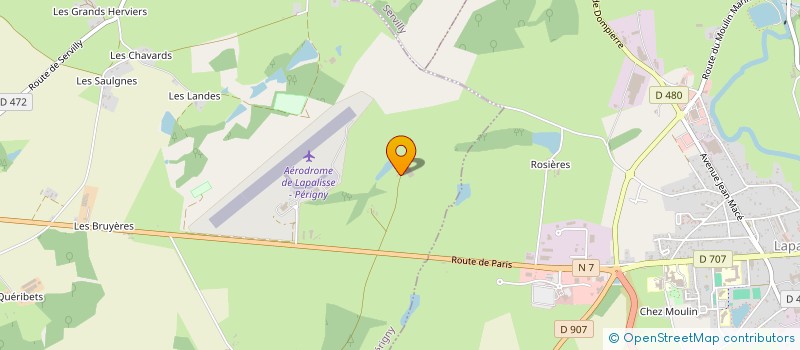 localisation de l'entreprise GAEC GRANGE à PERIGNY