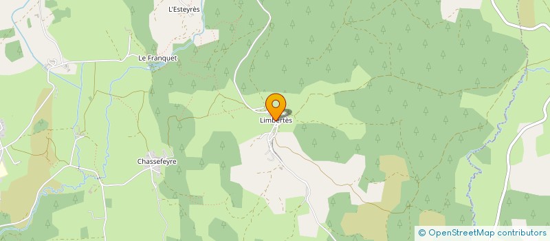 localisation de l'entreprise GAEC GRANIER LIMBERTES  SAINT-ALBAN-SUR-LIMAGNOLE