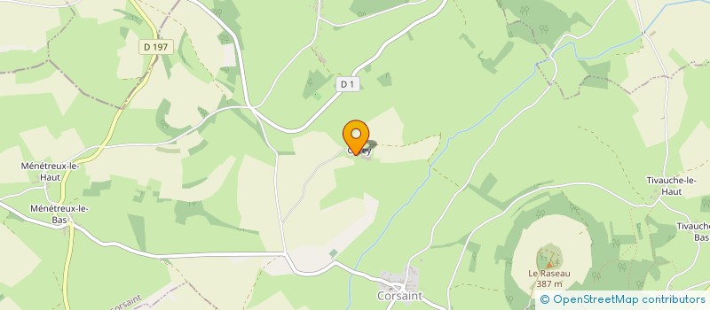 localisation de l'entreprise GAEC GUENEAU  THOSTE