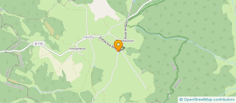 localisation de l'entreprise GAEC GUENOT  LIERNAIS