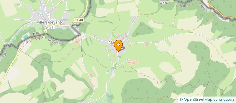 localisation de l'entreprise GAEC GUERARD à MARGNY